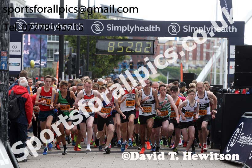 Simplyhealth Great North Run 5k. Photo: David T. Hewitson/Sports for All Pics